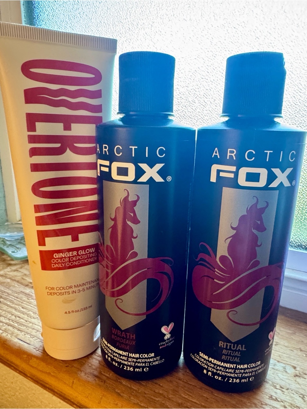 Redhead Hair Dye Bundle Used